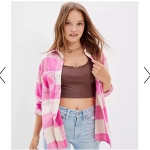 BNWOT American Eagle Oversized Flannel